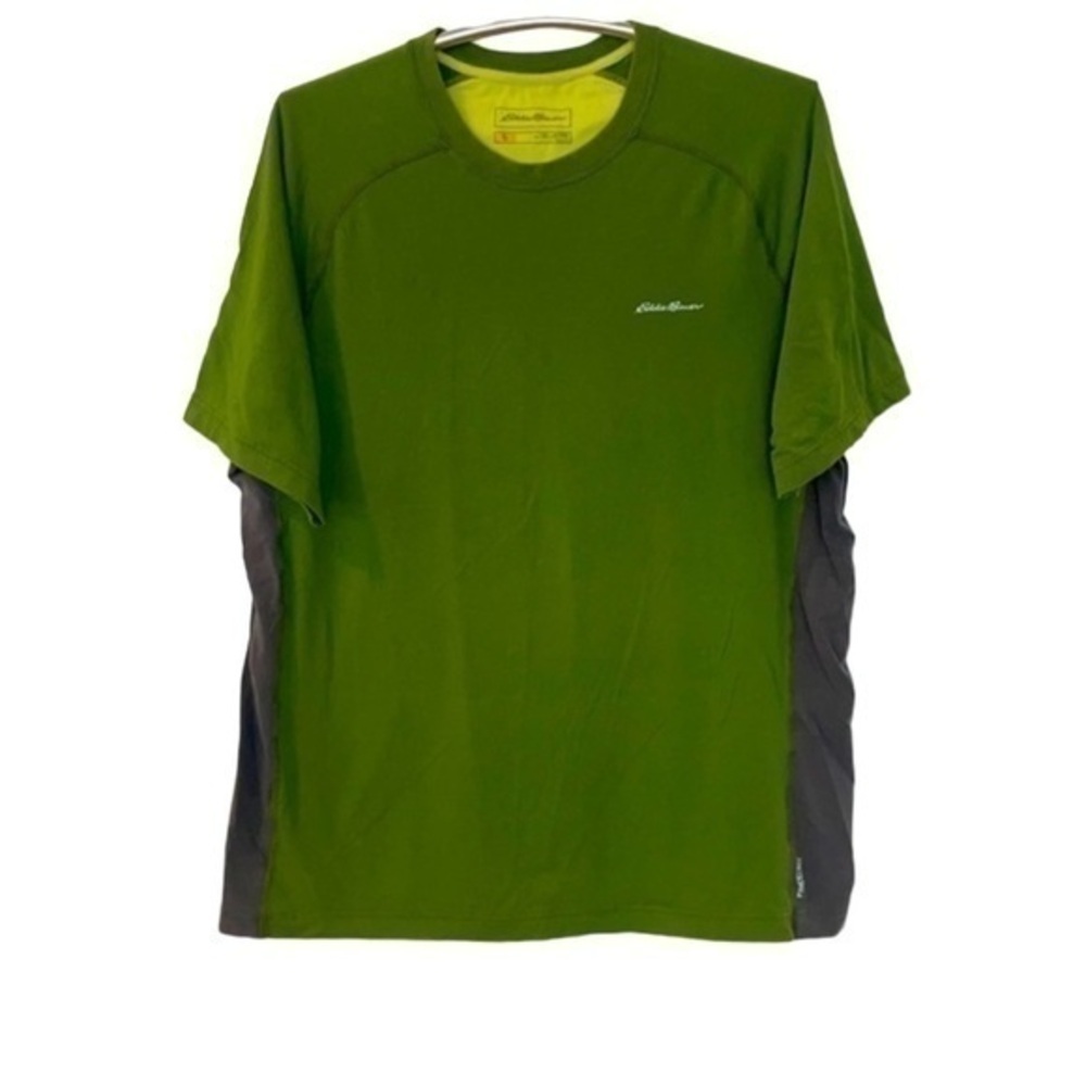 EDDIE BAUER | Men’s Olive Green & Charcoal Gray EDDIE BAUER Shirt Size TXL